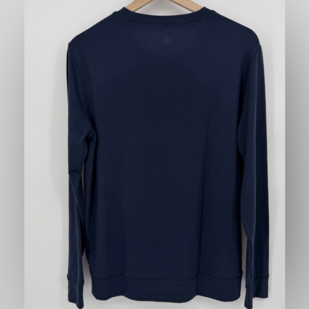 NWT‎ G/FORE Luxe Tailored Fit Crewneck Mid Layer In Twilight - Picture 6 of 11